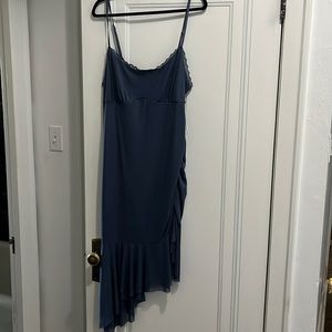 Blue Wild Fable Slip Dress